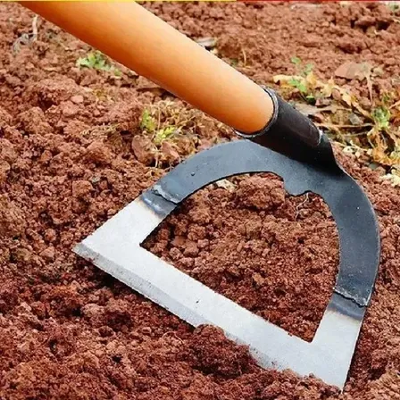 Enxada Oca De 26 Cm Da Qbq Import Para Capina E Jardinagem Prateado