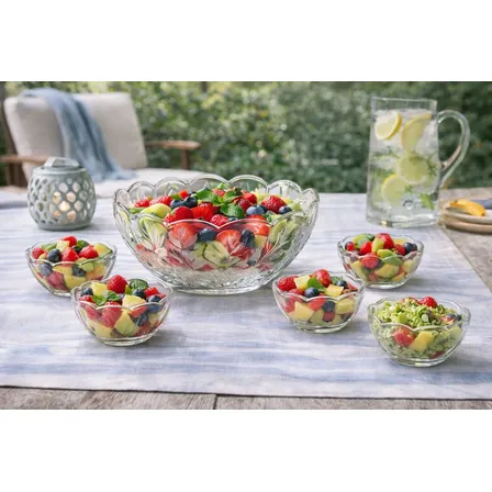 Jogo Sobremesa/salada Bowls - 7 Peças