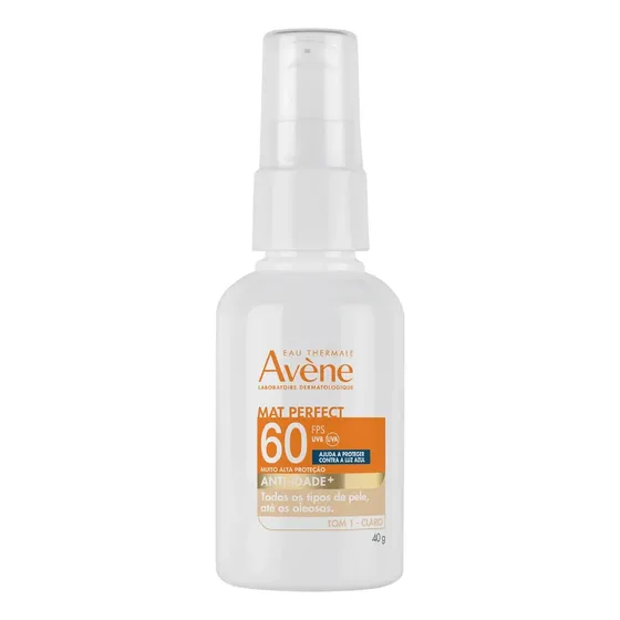 Protetor solar Avène Mat Perfect Anti-Idade 60FPS en creme 40mL