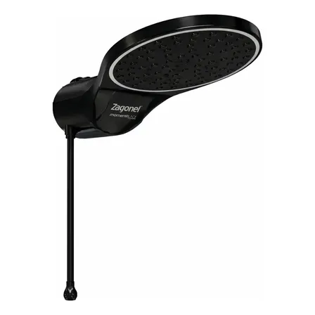 Ducha Zagonel Moment Eletronica Black 7500w Preto Chic Top