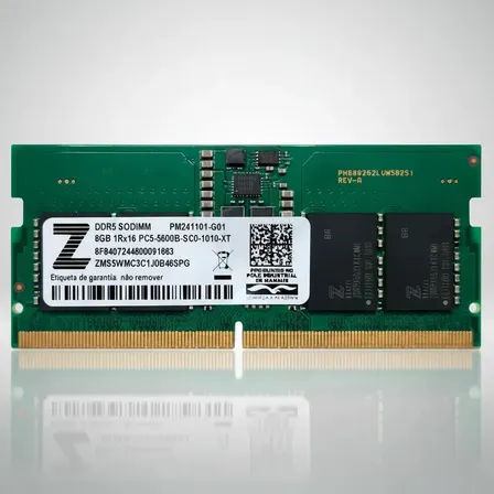 Memoria Notebook Ddr5 8gb 5600mhz Cl46 1.1v (s/ Embalagem)