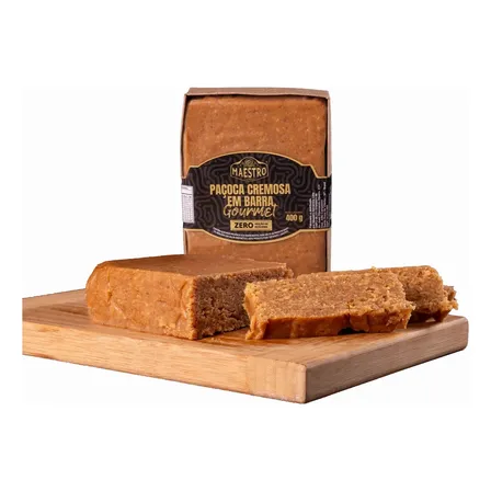 Paçoca Cremosa Amendoim Zero Açúcar Sem Glúten 400g Maestro