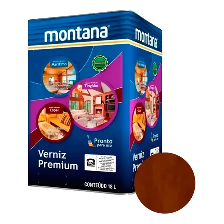 Proteção Tingidor Cores 18l Montana Imbuia Brilhante