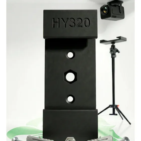 Suporte De Teto E Parede Para Projetor Hy320 Mini Preto Ajustável Resistente E Leve Com Kit De Instalação Ideal Para Casa Escritório Sala De Aula Pholex
