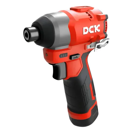 Driver De Impacto Sem Fio Industrial Dck 140nm Vermelho/preto 60hz 12v
