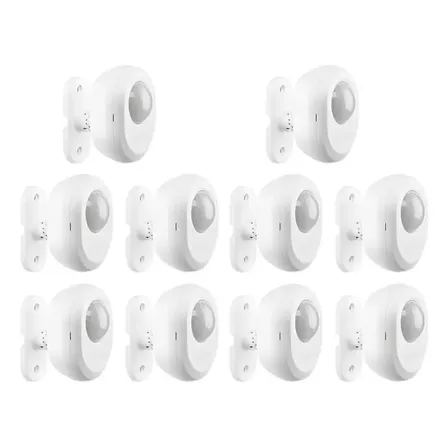 Kit 10 Sensor De Presença Iluminação Espi 360a Intelbras Branco