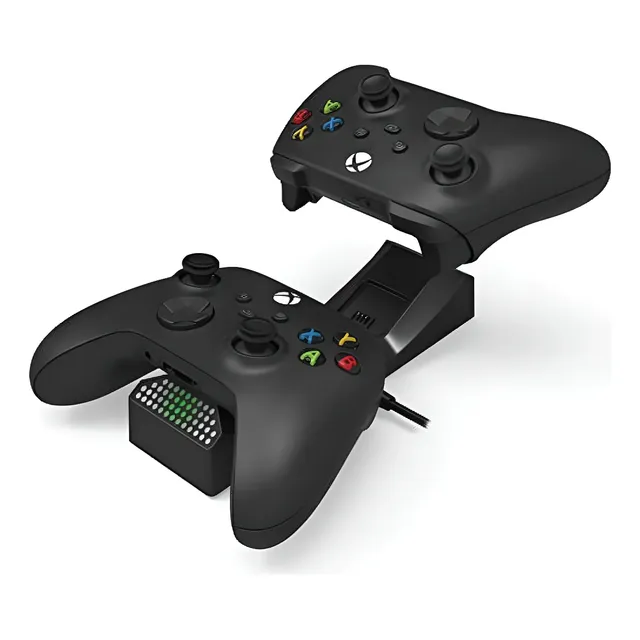 Carregador Duplo Controle Hori Para Xbox Series Xs Preto