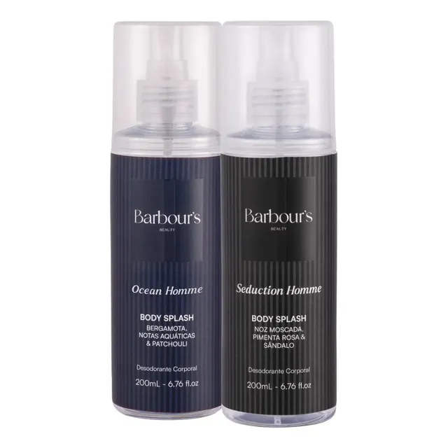 Body Splash Ocean E Seduction Homme Barbour's 200ml