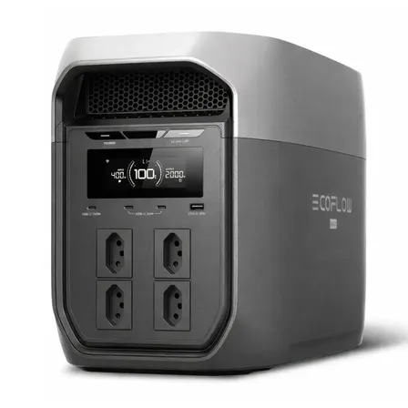 Ecoflow Delta 3 Max 127v Br Gerador De Energia Portátil Ecoflow 2048wh 2400w