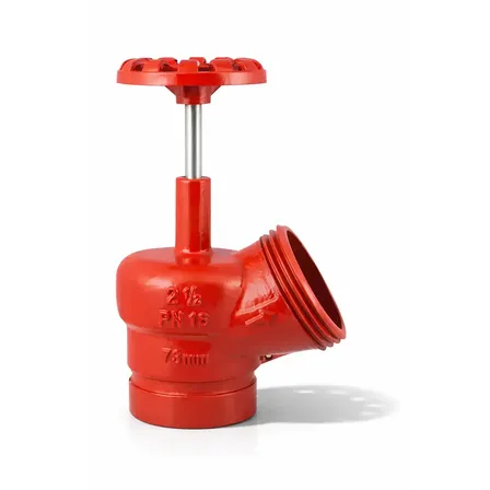 Registro Globo Angular 45° 2.1/2 73mm Pn16 Grooved Ranhurado - Center Chamas
