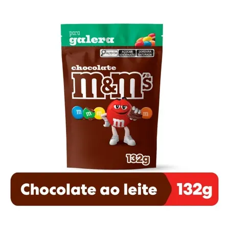 Chocolate M&m's Ao Leite 132g