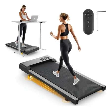 Esteira Elétrica Inclinacão 2.5hp C/amortecimento Duplo+led Preto 220v