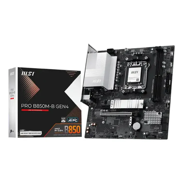 Placa-mãe Msi Pro B850m-b Am5 Preto