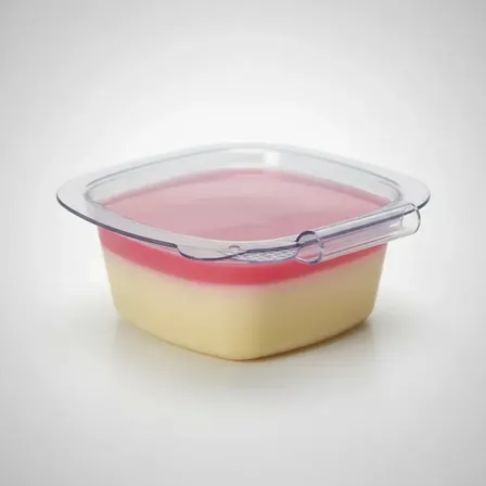 500 Pote Molho 30ml Potinho C/ Tampa Embalagem Descartável Transparente
