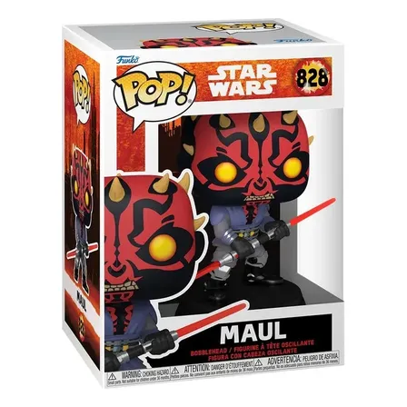 Boneco Funko Pop! Star Wars Darth Maul - Maul