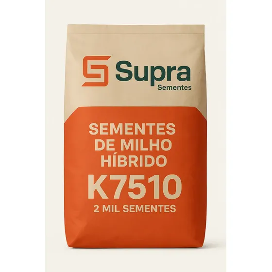 Sementes Híbridas De Milho K7510 Vip3, Resistentes A Glifosato E Lagartas, Para Silagem E Grãos