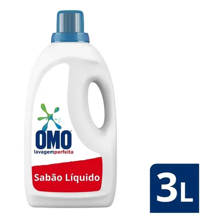 Omo Sabão Líquido Lavagem Perfeita 3L