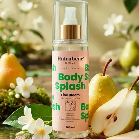 Body Splash Fine Bloom 200ml - Hidrabene