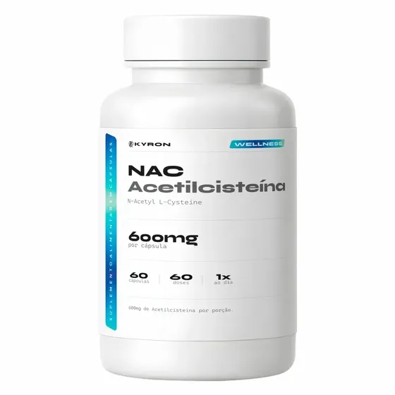 N-acetil L-cisteína Nac 700mg 60 Cápsulas - Kyron