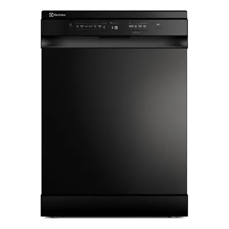 Lava-louça Electrolux 14 Serviços Lava E Seca 50 Min (lp14e) Preto 220v Preta