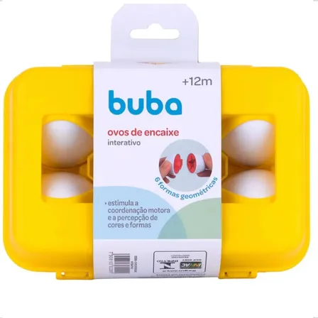 Buba - Ovos De Encaixes Interativo