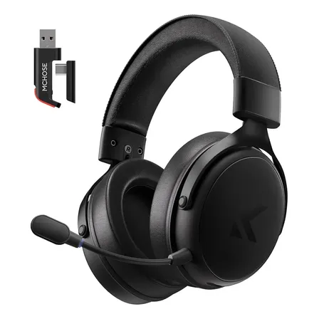 Fone De Ouvido Sem Fio V9 Pro Mchose Tri-mode Wireless Gamer Preto