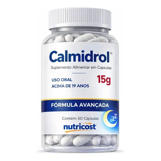 1 Calmidrol 60 Caps - Fórmula Avançada
