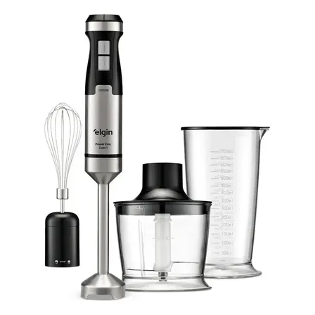 Mixer Power Inox 3 Em 1 Elgin 1.000w 220