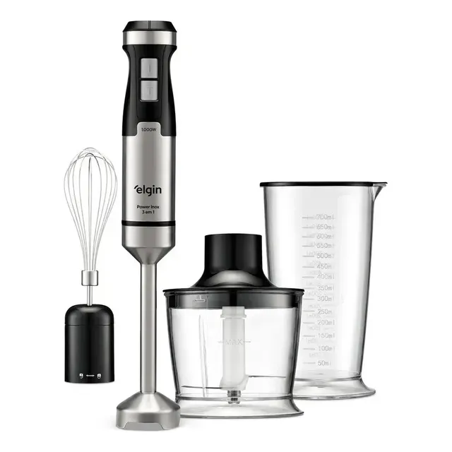 Mixer Power Inox 3 Em 1 Elgin 1.000w