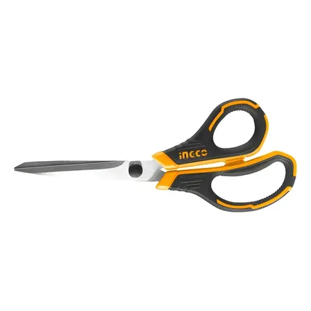 Tesoura Universal Ingco 215mm De Aço Inoxidável Laranja