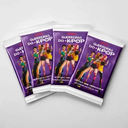 50 Figurinhas Guerreiras Do Kpop 10 Envelopes Rumi Mira E Zoey Etc