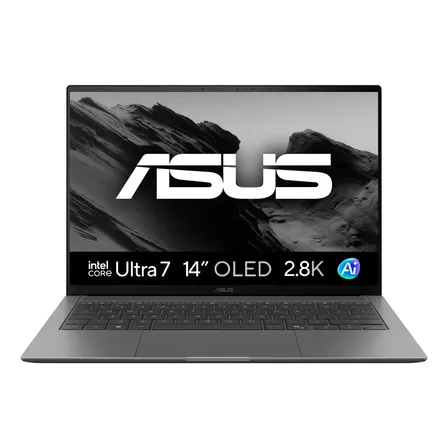 Notebook ASUS Zenbook S14 IA PC UX5406AA Intel Core Ultra 7 16GB RAM 512G SSD Windows 11 Home 14” OLED 2.8K 120 Hz SU308W