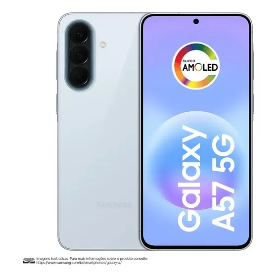 Celular Samsung Galaxy A57 5G 256GB, 8GB RAM, Recursos AI