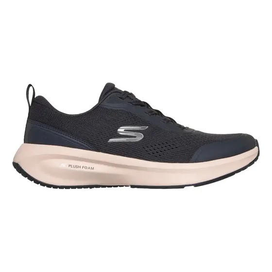 Tênis De Treino Feminino Plush Foam Skechers Azul-escuro Lisa 36 Br