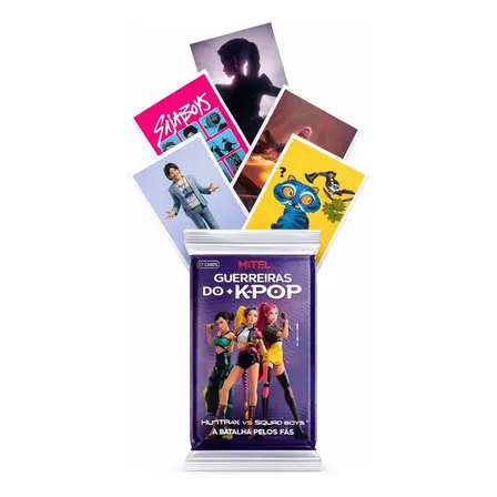 Kit 50 Cromos Guerreiras Do Kpop Figurinhas Guerreiras Do Kpop