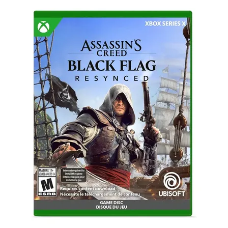 Assassins Creed Black Flag Resynced Xbox Series X Midia Fisica