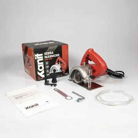 Serra Mármore Kanit Para Corte Concreto 1400w Com Acessórios 220v