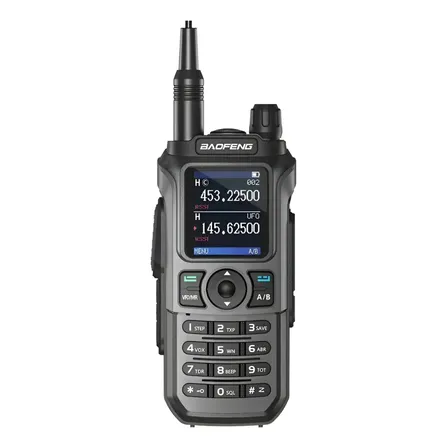Radio Dual Band Baofeng Uv-21m Walktalk Longo Alcance Bandas De Freqüência Vhf Uhf 220mhz Cor Preto