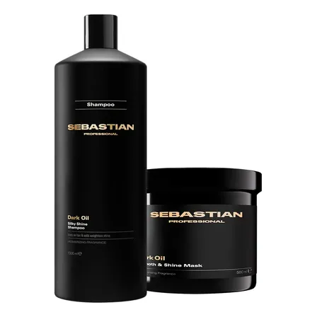 Kit Sebastian Professional Dark Oil Shampoo Máscara