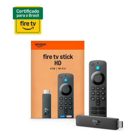 Amazon Fire Tv Stick Hd 2da Gen 2026 2ª Geração B0djgdc3bd Preto De Voz