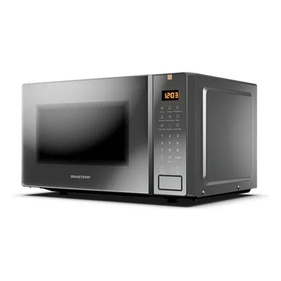 Micro-ondas Brastemp 23l Inox Com Multi Preparos - Bms23ar 220v