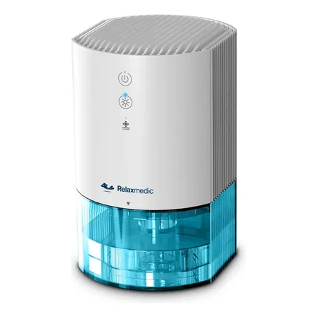 Desumidificador De Ar Compacto Anti Mofo Levdry Relaxmedic Branco 127/220v