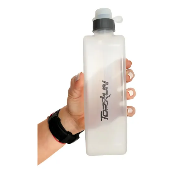 Garrafa Squeeze Agua Gelada Bpa Free Cor Garrafinha Curva Garrafinha Squeeze Laranja