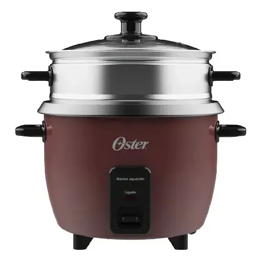 Panela Elétrica De Arroz 1l Oster Bordô Oster 127v