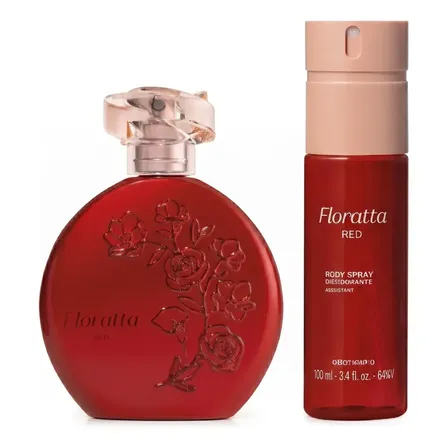 Floratta Red: Colônia 75ml + Body Spray 10