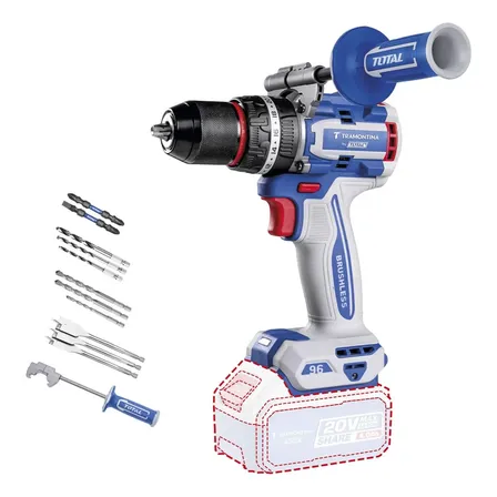 Parafusadeira/furadeira De Impacto 1/2 20v 96 N.m Brushless Azul