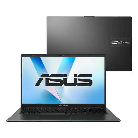 Notebook ASUS Vivobook Go 15, AMD Athlon Silver 10 2,4 GHz, 4GB RAM, 128GB SSD, Tela nível IPS 15.6" Full HD, Windows 11 Home, Mixed Black - E1504FA-BQ5312WS