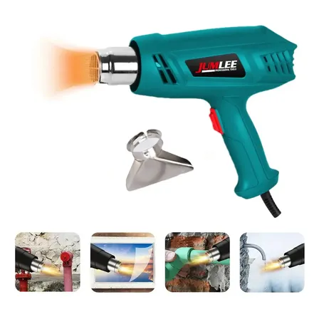 Soprador Térmico 3000w Com Acessório E Alta Potência Azul-celeste 127v