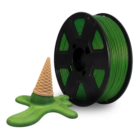 Filamento 3dfila Abs Premium 1kg 1,75mm - Cores Cor Verde Folha