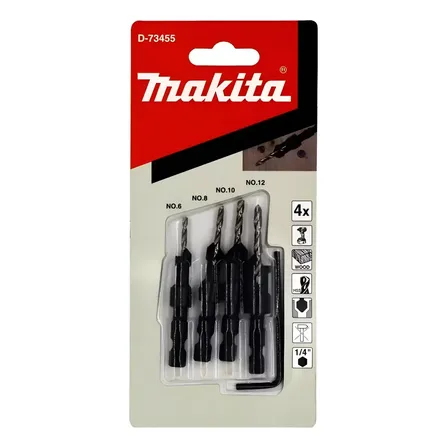 Conjunto De Brocas Makita Hazelnut, 4 Unidades
